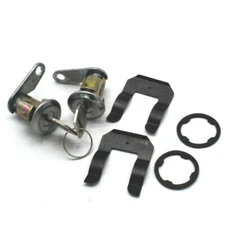 1 Pair 5070001 Lockcraft Door Lock Cylinder Set W/Keys / For Ford Truck & Bronco