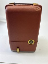 Vintage Revere Model 85 8mm Film Projector Gray Alloy Corded w/ Protective Case