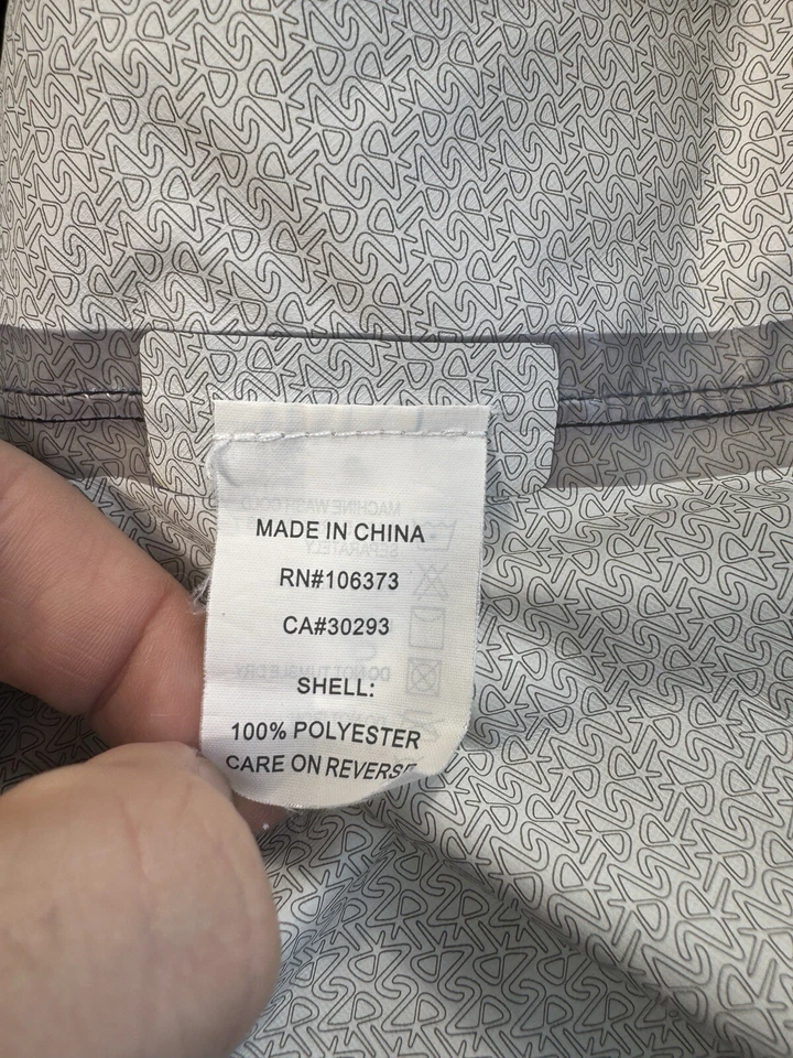 Cortavientos Zero Restriction Para Hombres Serie M Tour Cremallera Completa Mangas a Presión Stanwich Foto 4 de 4