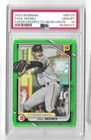 2024 Bowman - Prospects Neon Green Border #BP-125 Paul Skenes /399 (RC) PSA 10