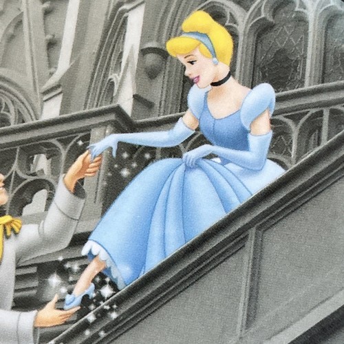 Just Married! Cinderella & Prince Charming DISNEYLAND Resort 3" BUTTON RETIRED - Picture 5 of 12