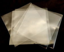  25 RECORD SLEEVES  12" CLEAR VINYL  ARCHIVAL 33RPM LP 3MIL ACID FREE