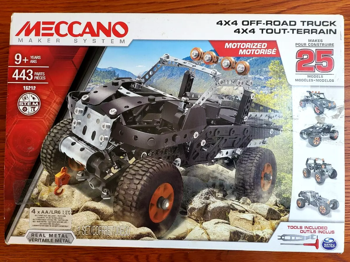  Meccano by Erector, 4x4 Off-Road Truck 25 Model