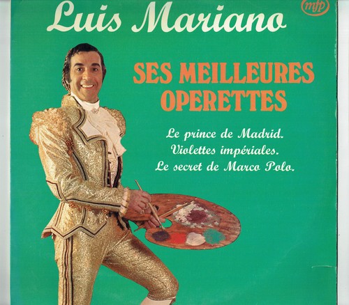 33T Luis MARIANO Disc LP 12" SEINE BESTEN OPERETTEN - MFP 13288 punki64 - Bild 5 von 6
