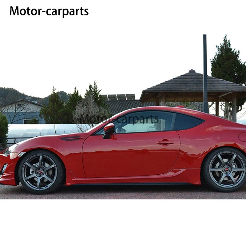 Side Skirts Extension Fits 2012-2021 Toyota GT86 FT86 Scion FRS Subaru BRZ Matte - Image 3 of 4