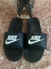 Nike Victori One Men's Black White Slides Sandals CN9675-002 Size 12 EUC