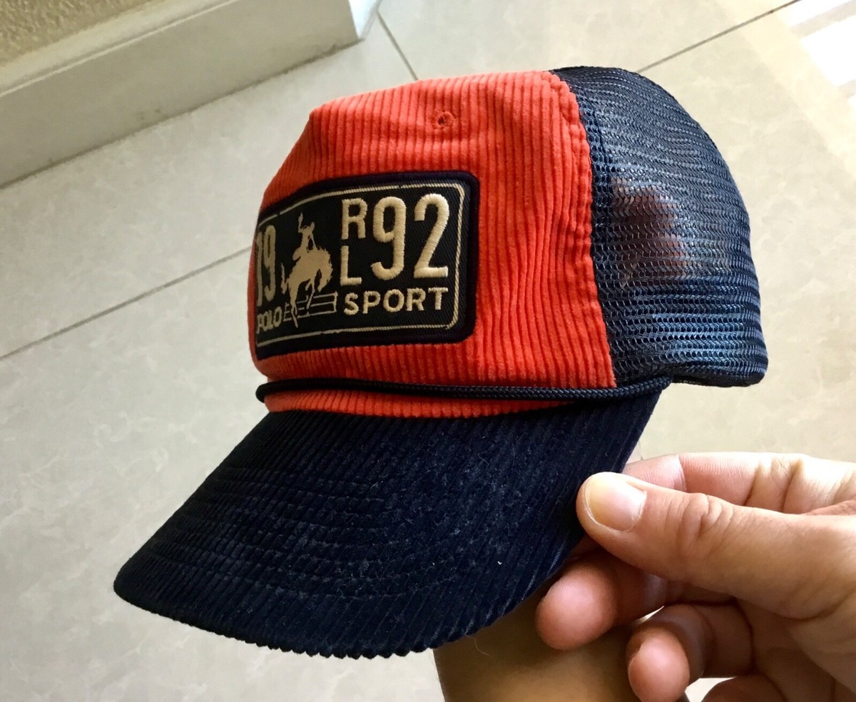 Rare* Ralph Lauren Polo Sportsman RL 1992 Bronco Corduroy