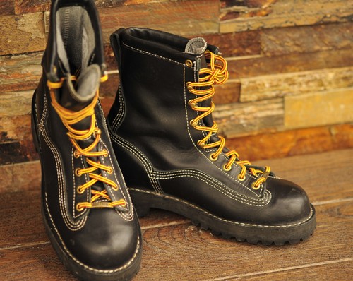 Danner 11500 Men's Super Rain Forest Black Waterproof Outdoor Work Boots Size 7 - Picture 16 of 16
