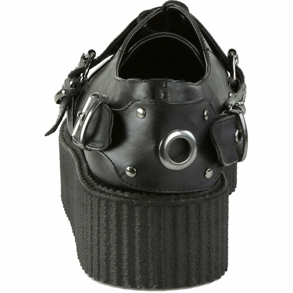 Unisex Demonia V-CREEPER-508 Platform Platform Platform Creeper Oxford Black Goth ff0e69 Unisex Demonia V-CREEPER-508 Platform Platform Platform Creeper Oxford Black Goth ff0e69