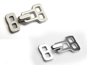 4 St. Haken/ Ösen 22 mm 0,63 €/Set (12+12 mm) Hosenhaken Wäschehaken