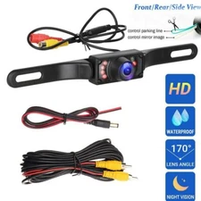 Parking Camera Wide 170° Waterproof Night Vision Car Rear View Reverse Backup