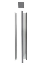 Concrete Corner Post Extension Graphite Grey Free Delivery up to 6 feet