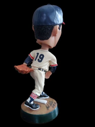Bob Feller Cleveland Indians - Autographed Bobblehead - JSA Authentic Autograph - Picture 3 of 9