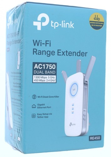 TP Link Wi-Fi Range Extender AC1750 Dual Band - Picture 1 of 4