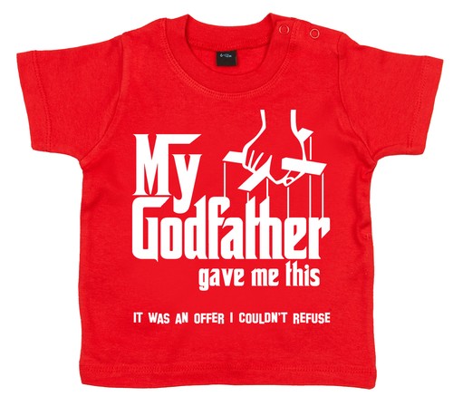 Camiseta bebé padrino "mi padrino me dio" este ahijado bautizo ahijado ahijado - Imagen 7 de 11