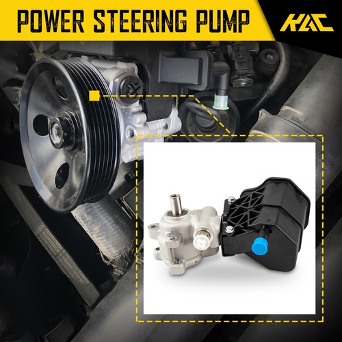 Power Steering Pump w/Reservoir for 2003 2004 2005 2006 2007 Dodge Ram 2500 3500 - Picture 12 of 18