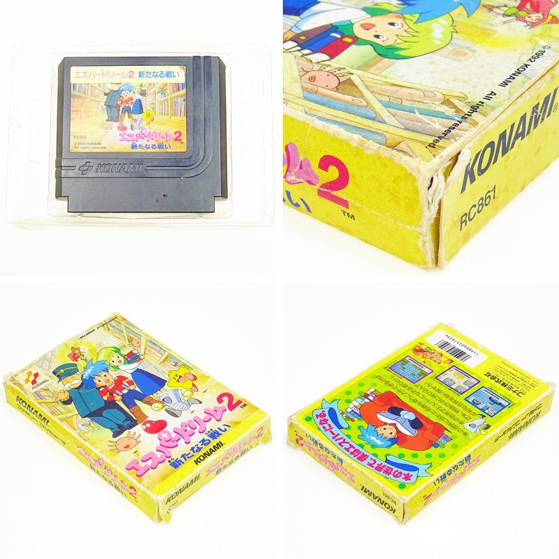 ESPER DREAM 2 Famicom Nintendo FC Japan Import Konami NTSC-J Boxed