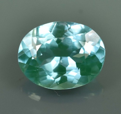 9.45 Ct Natural Rare Green Blue Sapphire VVS Cut GIE Certified loose Gemstone - Picture 5 of 5