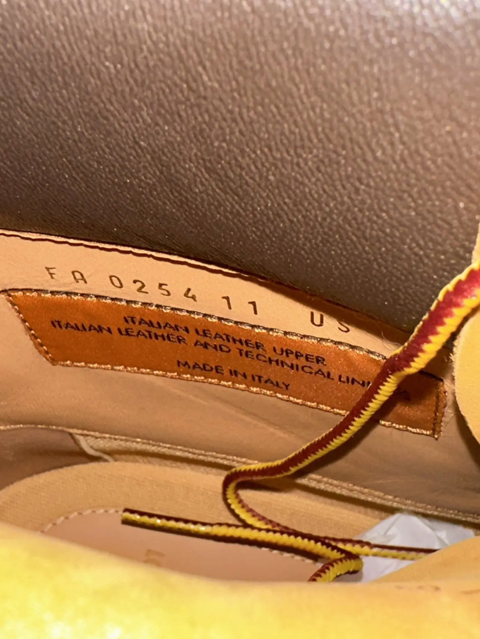 Louis Vuitton x Timberland 6" Ankle Boot Wheat Beige Monogram | Size 11 | 1AD72X image 8