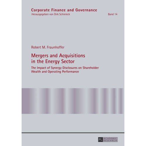 Mergers and Acquisitions in the Energy Sector: The Impact of Synergy ...