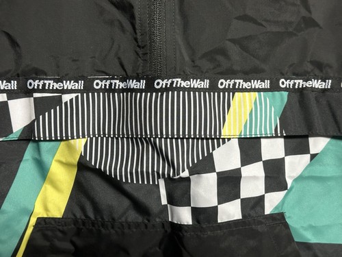 VANS JUXTAPOSE PACKA HALF ZIP WINDBREAKER JACKET SIZE MEDIUM AR1903 - Picture 3 of 14