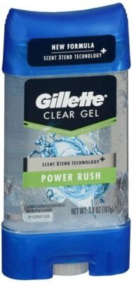 Gillette Antiperspirant/Deodorant Clear Gel Power Rush 3.8oz