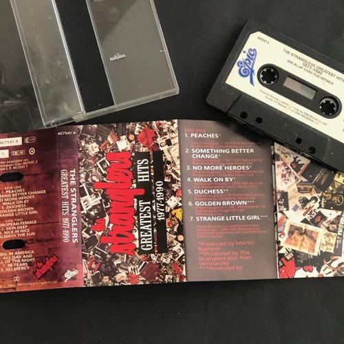 Vintage cassette audio K7 - The Stranglers - Greatest hits 1977 - 1990 - Picture 5 of 5