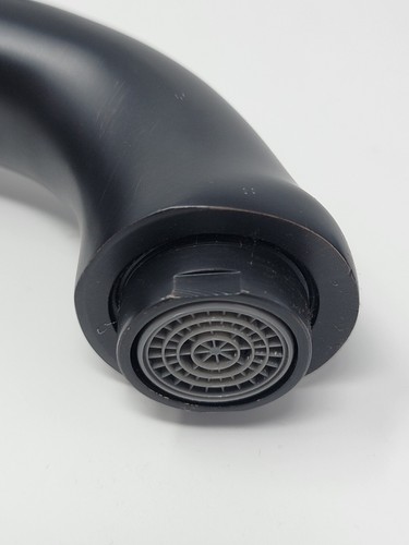 Öl gerieben Bronze Einhebel Gefäß Wasserhahn Bad Waschtisch Gefäß Spüle Wasserhahn Neu - Bild 7 von 12
