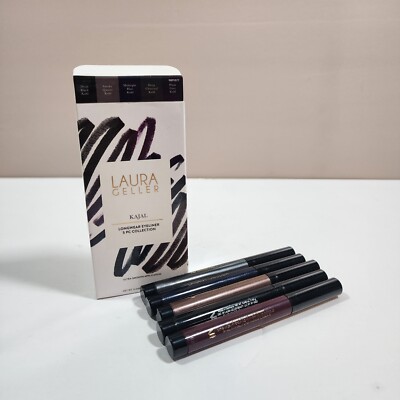 NIB Fresh Laura Geller Kajal Longwear Eyeliner 5 Piece Collection New Box READ