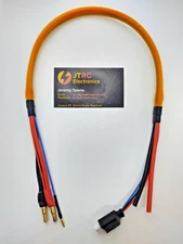 Icharger 4010 Battery Lead 2s Charge Balance 4mm To 5mm Lipo 36in long