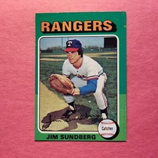 1975 Topps - #567 Jim Sundberg (RC)