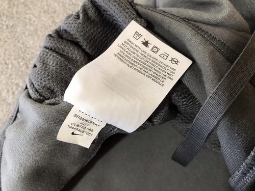 Nike Dri-Fit Hombres XL Yoga Tobillo Jogger Pantalón de chándal cónico CU6782-068 Gris XL-Alto - Imagen 12 de 14