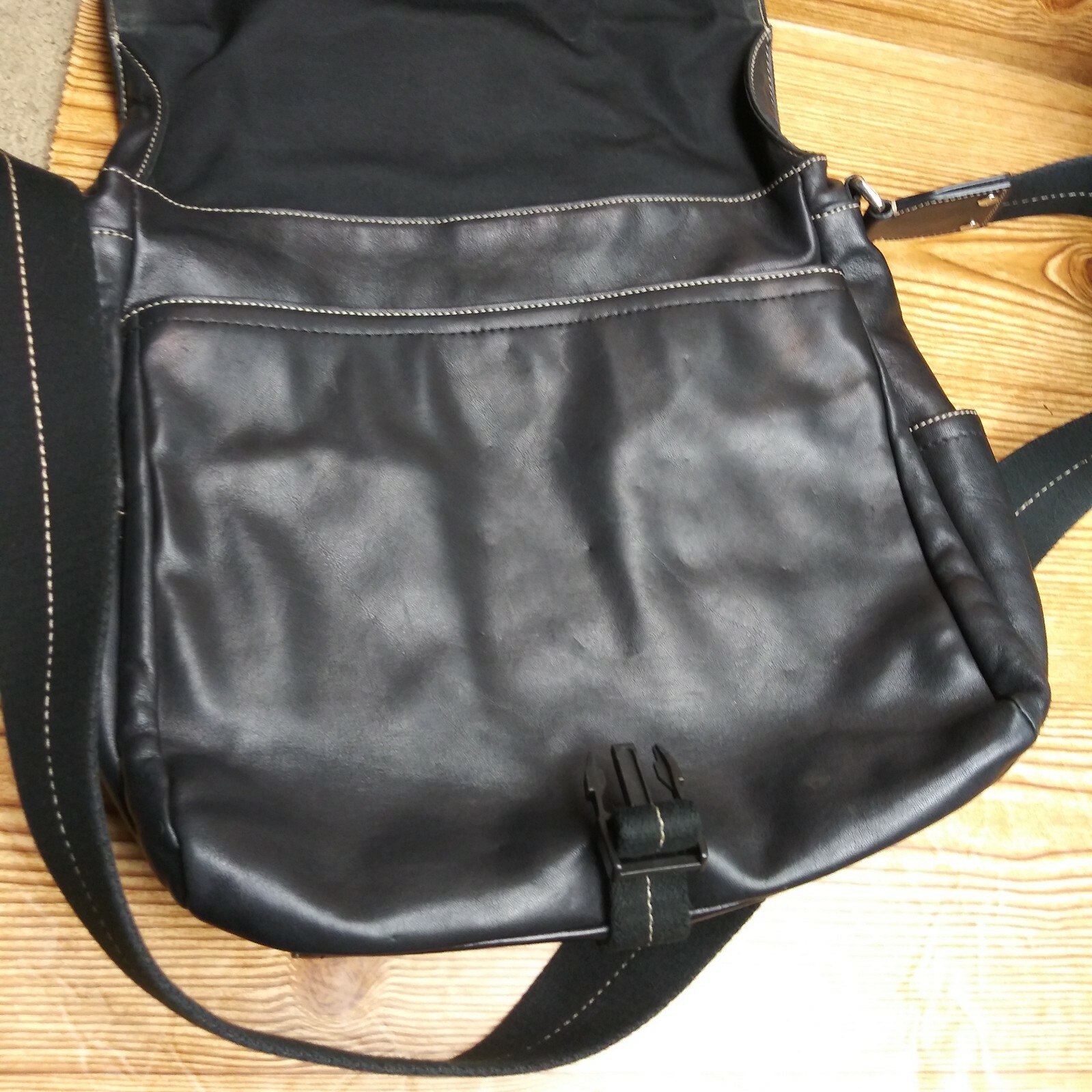 Coach Men's Messenger Bag F70105 Crossbody black unis… Gem