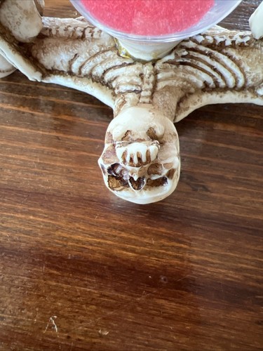 Skeleton Hourglass Sand Timer 8 Souls 6" Gothic Skull & Bones 6 min Timer - Picture 4 of 9