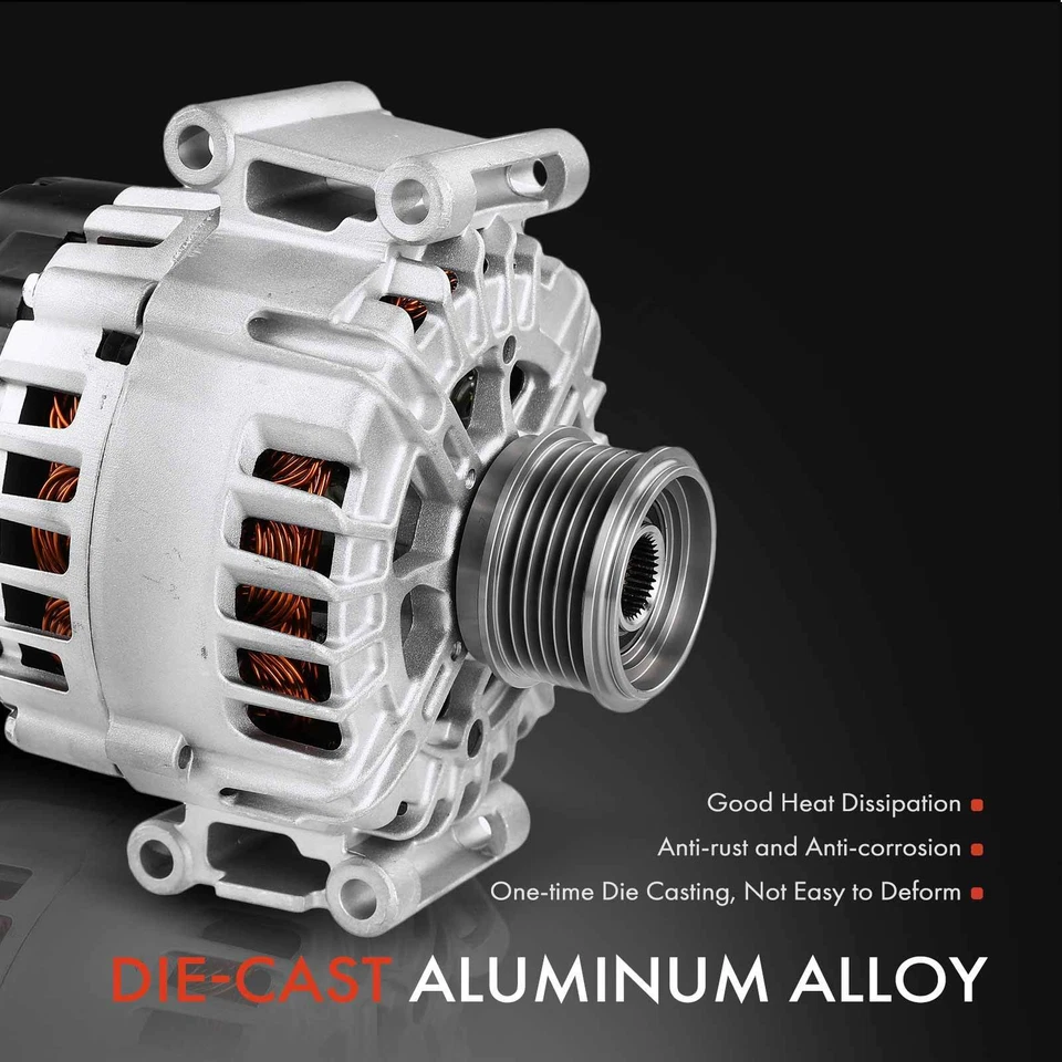 Генератор переменного тока для Audi A6 A6 Quattro 2012-2015 L4 2,0 л 150 А/12 В CW 6-канавка  - Изображение 4 из 4