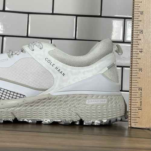 Cole Haan Zerogrand Overtake 2 Womens 10.5 Running Shoes White Silver Sneakers - Picture 10 of 13