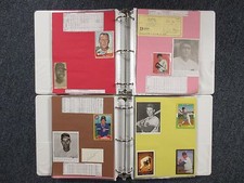 Cubs (2  Notebooks/202 Pages/100  Autographs/270 Players/Many  Obits/RON  SANTO)