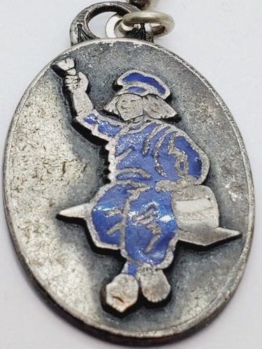 RARE! Vintage Dutch Boy Products Sterling Silver Keychain(31) - Foto 5 di 6