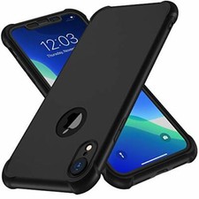 ORETECH Cover iPhone XR, Cover iPhone XR con[2 x Pellicola Protettiva Vetro Temp