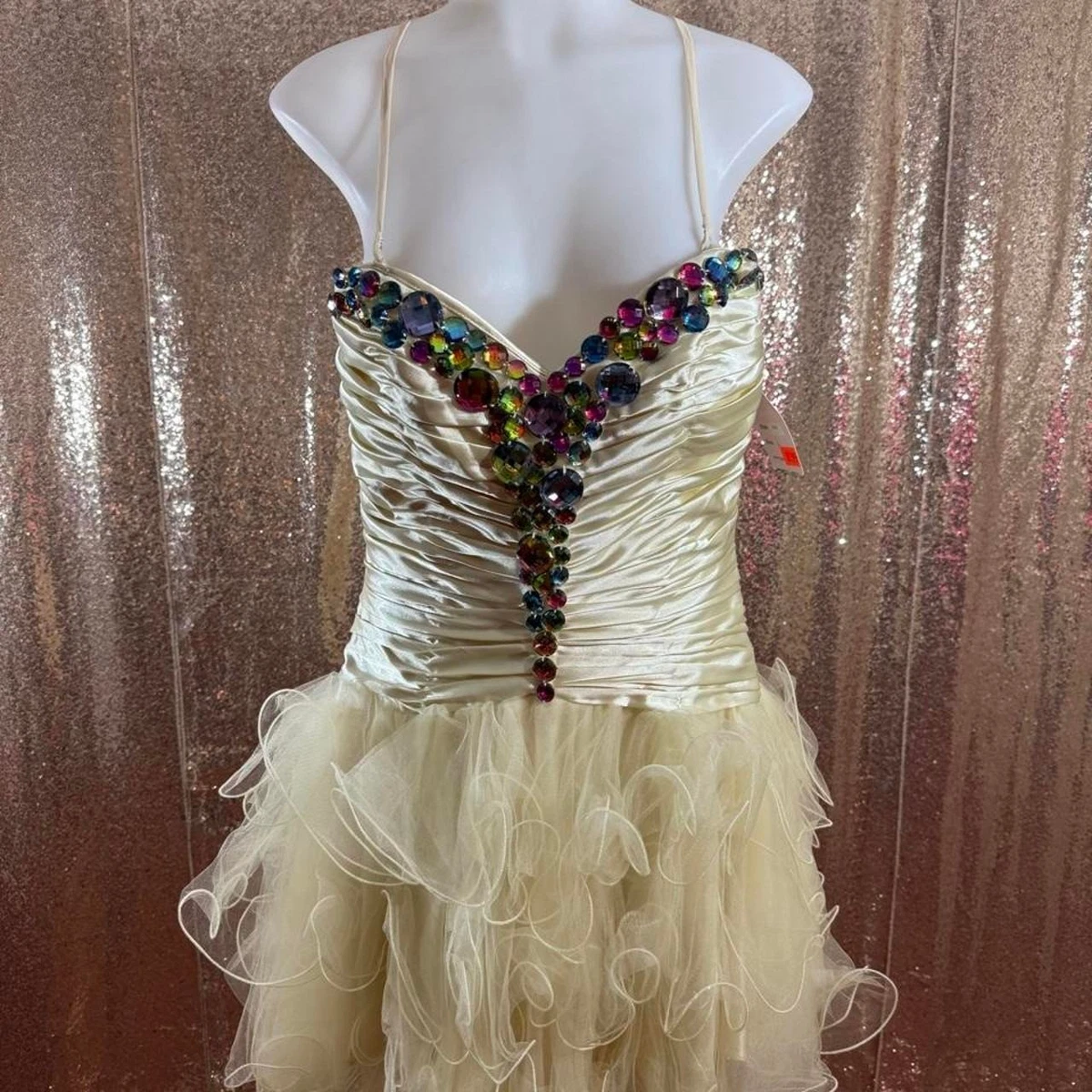 ebay beaded dresses White for Women for sale Prom dresses Size:XL/17-17.5/34-35 sexy dress for wedding guest Healthier Lightened Up Blue