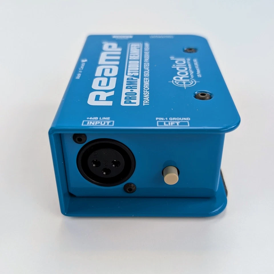 Radial ProRMP Studio Reamper – Open Box w/ Manual, Sticker, & Box - Image 3 of 4