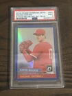 2018 Panini Donruss Optic SHOHEI OHTANI Rated Rookie Retro 84 Blue 35/149 PSA 9