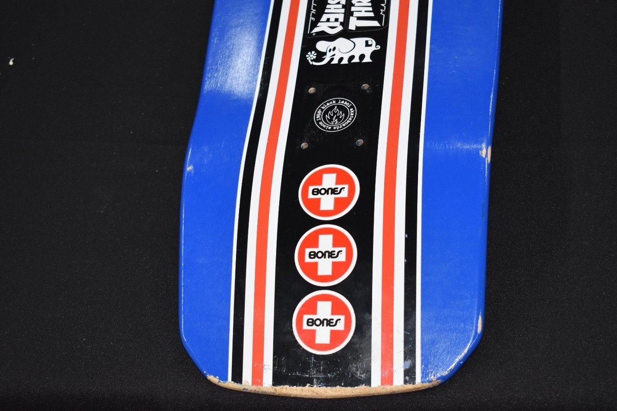 BLACK LABEL JOHN LUCERO RACING STRIPE SKATEBOARD DECK | eBay