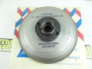 SYNTECH DIAMOND GRINDING WHEEL 6" X 3/4" X 1 1/4" CD180R100BX405 1/8 3" TPF HUB