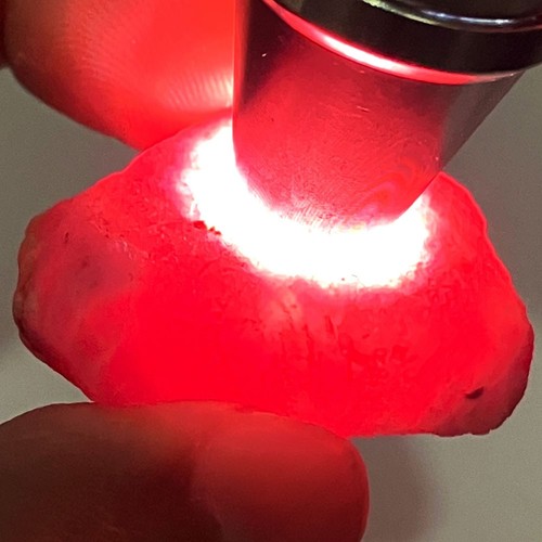 64.74 Ct - Natural 100% Unheated Beautiful Big Size Rough Red Ruby Madagascar - Picture 2 of 5