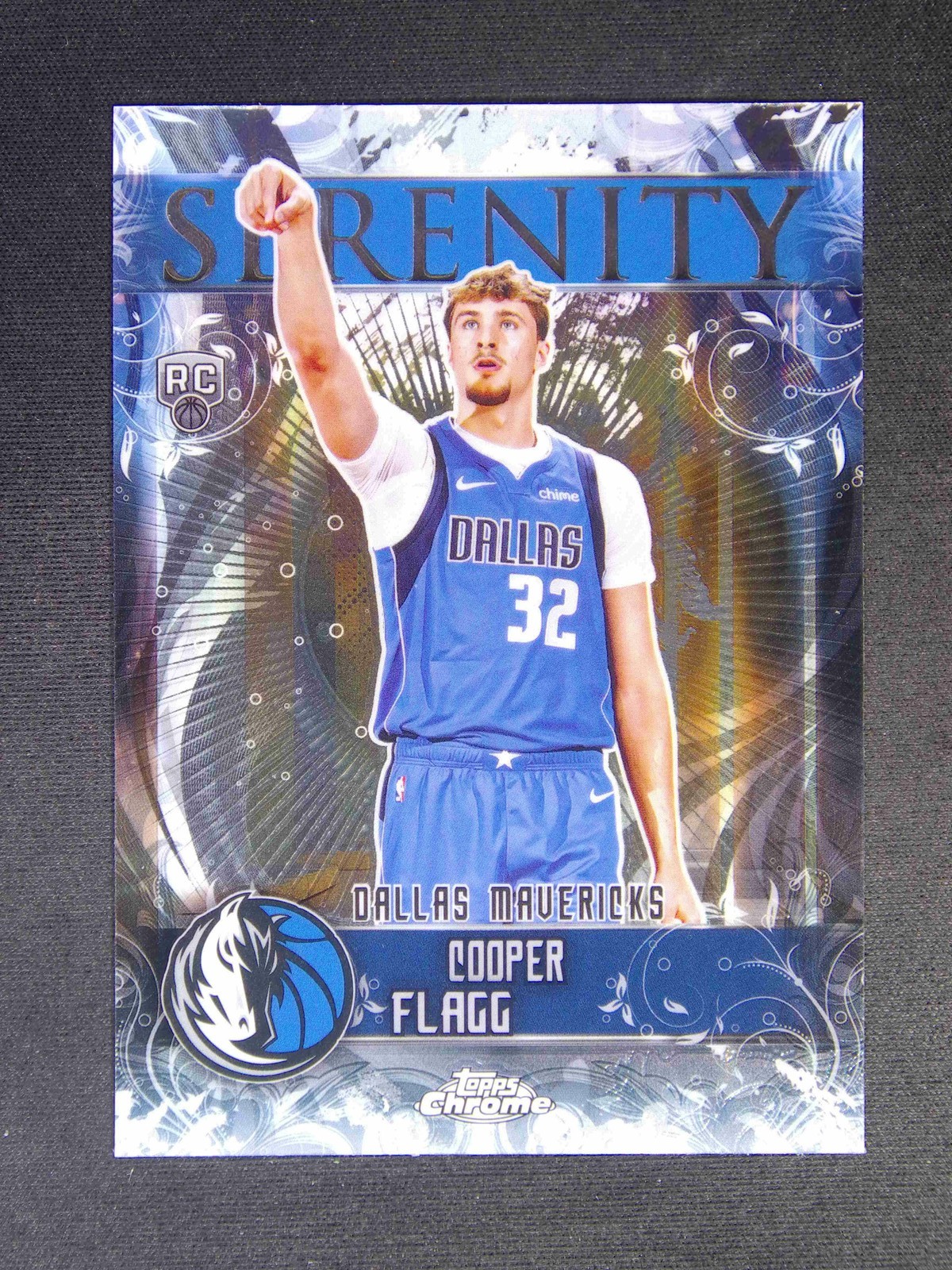 2025-26 Topps Chrome Cooper Flagg #11 RC Rookie Serenity