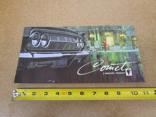 1964 Mercury Comet sales brochure 24 pg ORIGINAL literature C64-111