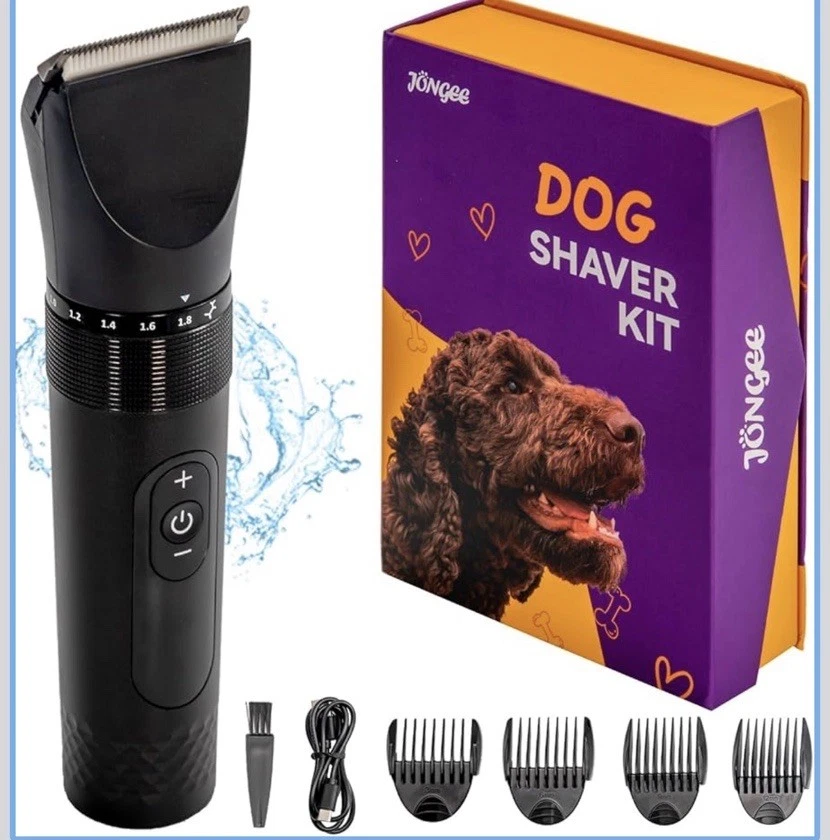 JONGEE Dog Clipper for Grooming, Rechargeable Cordless Shaver Puppy or Cat
Opens in a new window or 