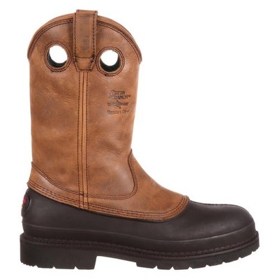 Men's Georgia Boots Muddog Wellington Work Boot -FREE SHIPPING!!!!