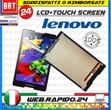 DISPLAY LCD+TOUCH SCREEN PER TABLET LENOVO TAB 2 A8-50 A8-50F A5500 SCHERMO NERO